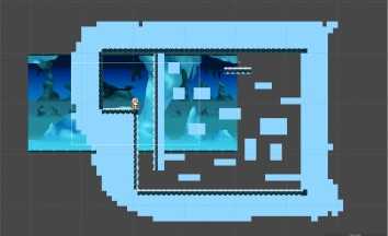 Screenshot from LSU GGJ 19 game Home is where the Hearth Is