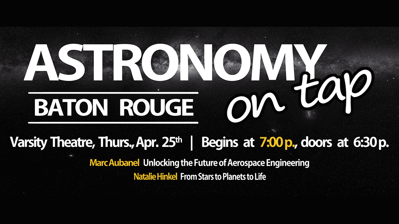 Astronomy on Tap news author