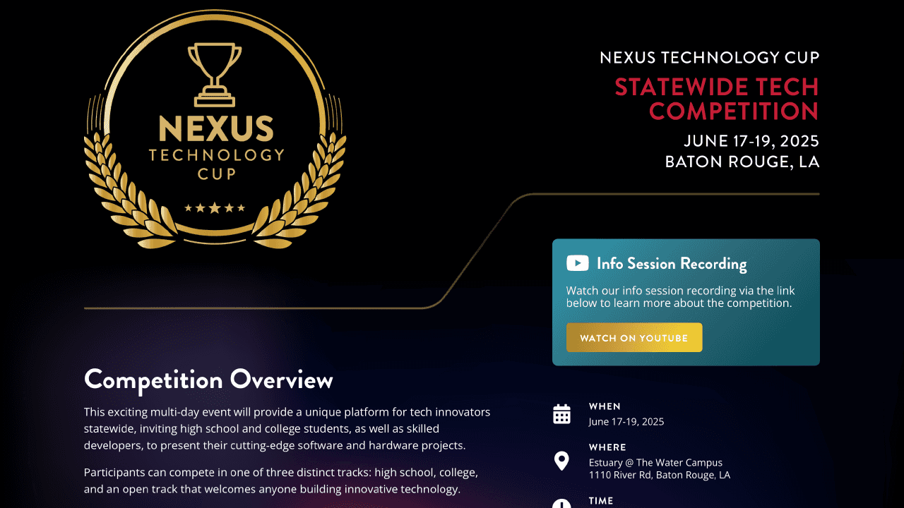Nexus Technology Cup news story
